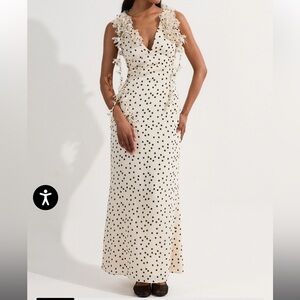 Karen Millen Polka Dot Maxi Dress